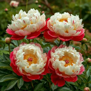 Пион Коралловый Каскад купить по цене от 490р. в интернет-магазине «Посадика» с доставкой почтой в в Спасск-Рязанскийе и по всей России – [изображение №1].