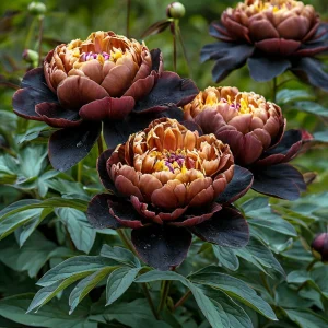 Пион Императорский Бал купить по цене от 419р. в интернет-магазине «Посадика» с доставкой почтой в в Спасск-Рязанскийе и по всей России – [изображение №1].