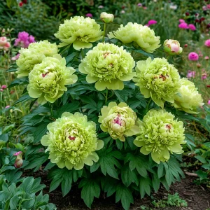 Пион Зеленые Бобы купить по цене от 610р. в интернет-магазине «Посадика» с доставкой почтой в в Спасск-Рязанскийе и по всей России – [изображение №1].