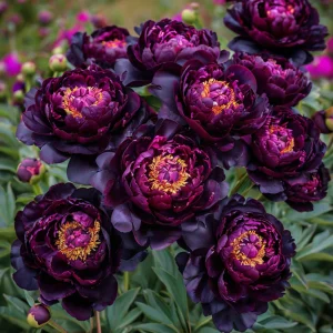 Пион Индиго Блаш купить по цене от 690р. в интернет-магазине «Посадика» с доставкой почтой в в Спасск-Рязанскийе и по всей России – [изображение №1].